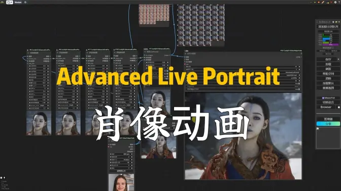 Advanced Live Portrait高级肖像动画,微表情调控,表情迁移