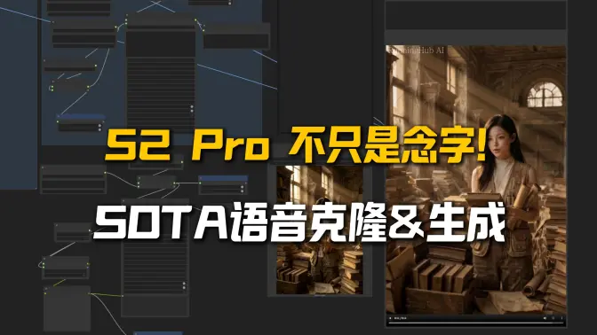 不只是把字念出来！！FishAudioS2Pro开源语音克隆&生成直接封神：15000+自由情绪演绎、多人对话全拉满，配LTX2.3数字人绝了