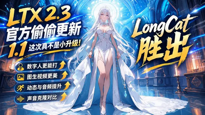 LTX 2.3 + VBVR 单图出大片