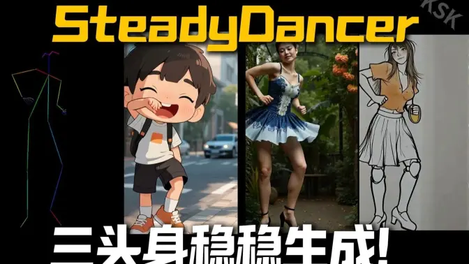 SteadyDancer+SDpose