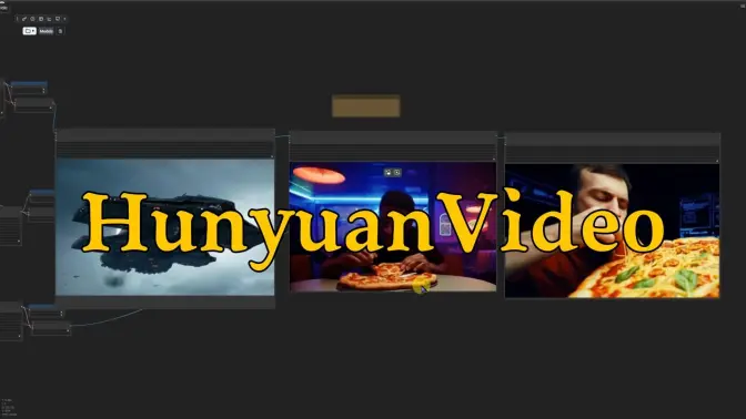 HunyuanVideo的ComfyUI实现,新的SOTA级的文生视频模型,16G可运行