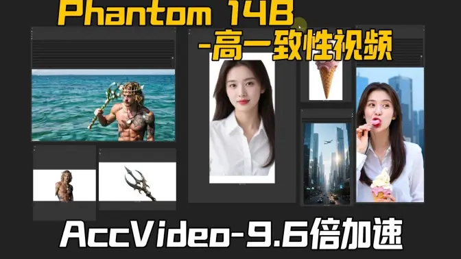Phantom 14B多图融合