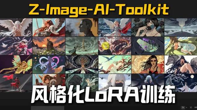 Z-Image风格化LoRA训练全流程：数据集整理+参数调校，一键部署AI-Toolkit，5小时算力免费拿！