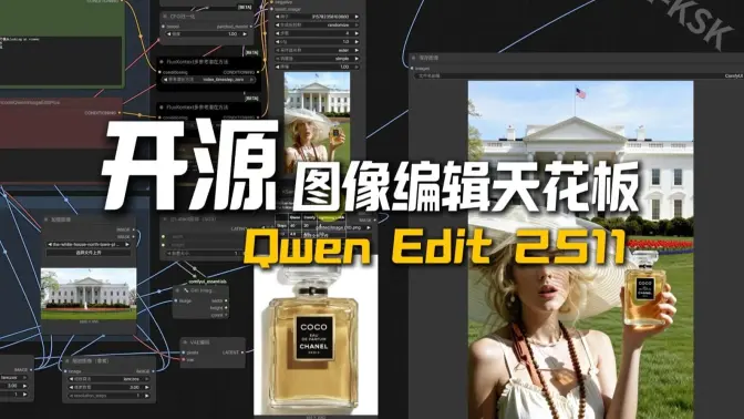 Qwen‑Image‑Edit‑2511单图编辑（防偏移）
