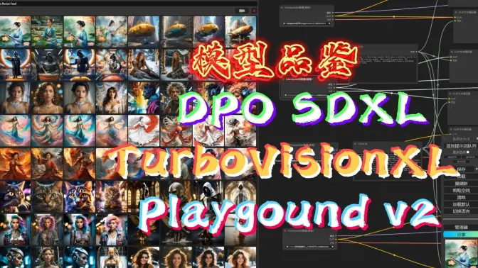 模型品鉴:Playground v2、DPO SDXL和 TurboVisionXL三款模型简单评析
