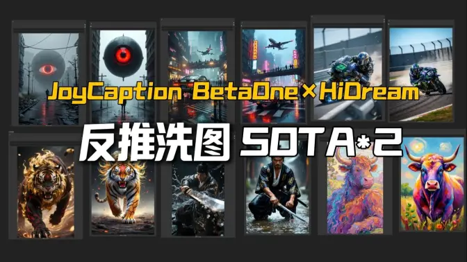 JoyCaption BetaOne×HiDream