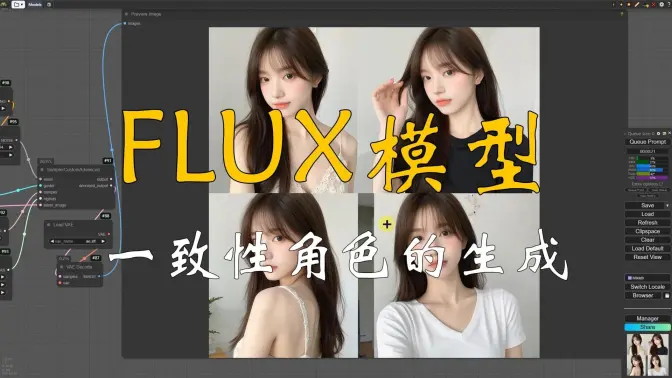FLUX模型一致性角色的生成,无需借助外力