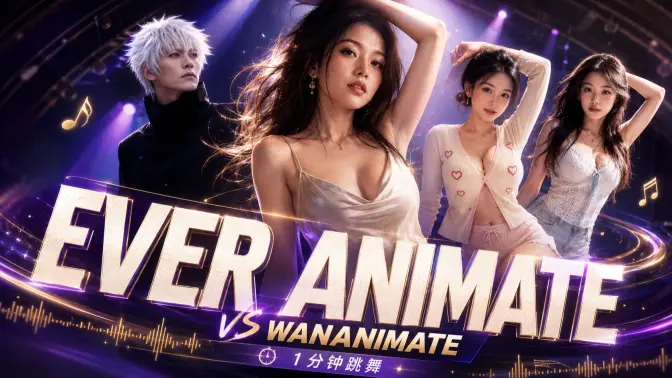 WanAnimate一做长视频就露馅?脸漂、衣服变、背景闪,EverAnimate重磅升级后终于有救了!