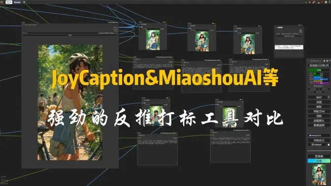 JoyCaption&MiaoshouAI等,强劲的反推打标工具对比