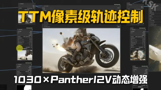 Wan2.2-TTM-1030×PainterI2V可控大动态图到视频